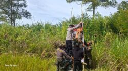 Cegah Karhutla, Polres Aceh Tengah Perkuat Sosialisasi hingga Pasang Spanduk