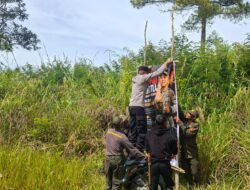 Cegah Karhutla, Polres Aceh Tengah Perkuat Sosialisasi hingga Pasang Spanduk