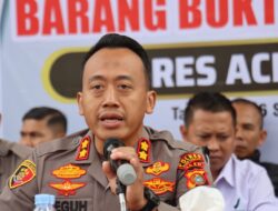 Polres Aceh Tengah Musnahkan 101,9 Kilogram Ganja, Kapolres Tegaskan Bandar Narkoba Jangan Coba Bermain di Takengon