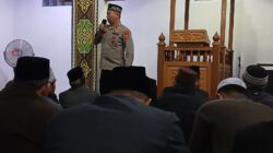 Safari Subuh di Masjid Sabilul Muttaqin, Wakapolres Aceh Tengah Ajak Jamaah Sinergi Jaga Kamtibmas