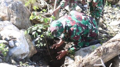 Kodim 0106 Tanam 1.000 Pohon, Hijaukan Bintang Sambut HUT ke-81 TNI