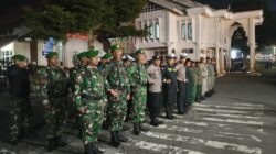 Patroli Gabungan Polres Aceh Tengah, TNI dan Satpol PP-WH Sasar Keramaian Malam di Takengon