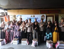 Sanjung Masyarakat, Polres Aceh Tengah Salurkan Sembako dan Jenguk Warga Sakit Menahun