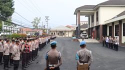 Kapolres Aceh Tengah Pimpin Apel Pengamanan Unjuk Rasa, Tekankan Pendekatan Humanis