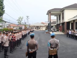 Kapolres Aceh Tengah Pimpin Apel Pengamanan Unjuk Rasa, Tekankan Pendekatan Humanis