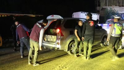 Polri Cegah Peredaran Narkoba Serentak di Seluruh Indonesia, Kapolres Aceh Tengah Pimpin Razia KRYD di Simpang Biji Kopi Takengon