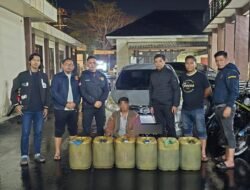 Polisi Bersama Masyarakat, Satreskrim Polres Aceh Tengah Amankan Pria Diduga Timbun BBM Pertalite