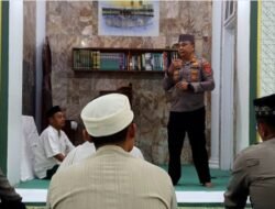 Subuh Keliling Polisi Bersama Masyarakat, Jajaran Polres Aceh Tengah Sambangi Masjid, Perkuat Silaturahmi dan Pesan Kamtibmas