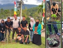 PPKPM Gelombang 2 IAIN Takengon Laksanakan Penanaman dan Penghijauan 15 Bibit Pohon Buah di Desa Pantan Nangka