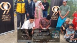 Peletakan Batu Pertama Pembangunan Masjid Al-Waris Desa Penarun